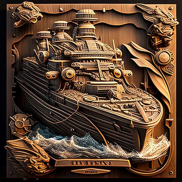 3D модель Гра Ultimate Admiral Dreadnoughts (STL)